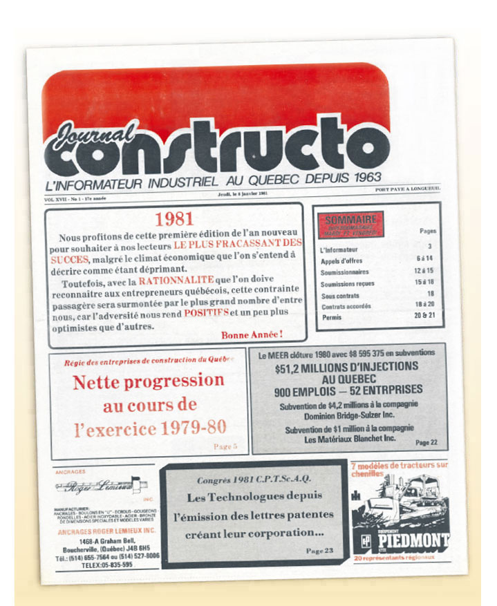 Journal Constructo 1981
