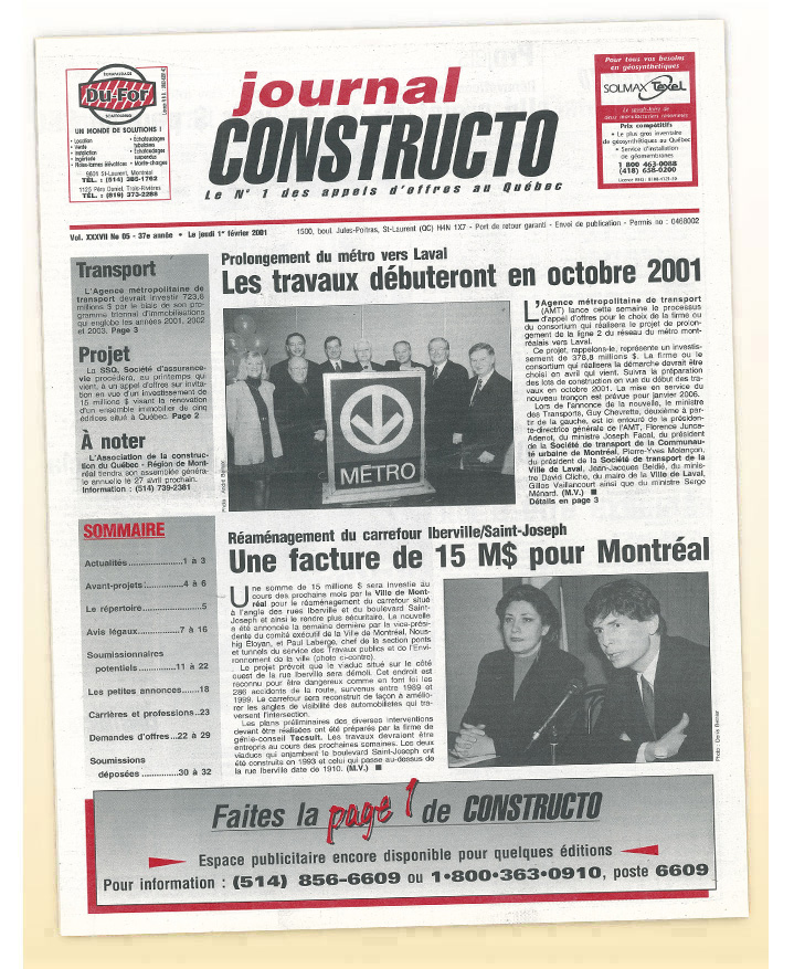 Journal Constructo 2001