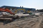Vue du chantier des Bassins du Nouveau Havre. Photographie : Gilles Dubien