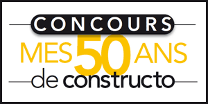 Concours- Mes 50 ans de constructo