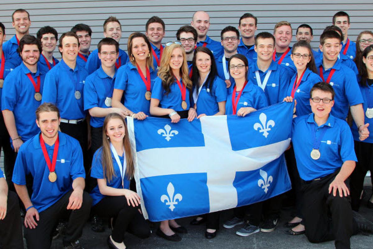 Le Québec se démarque aux Olympiades canadiennes des métiers