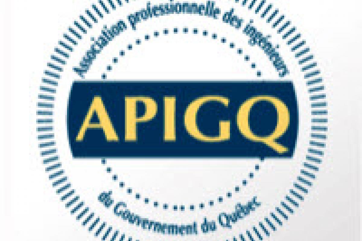 Association professionnelle des ingénieurs du gouvernement du Québec (APIGQ)