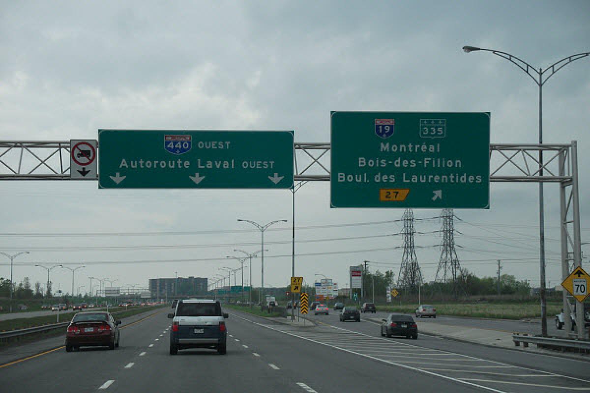 Remplacement du système d'éclairage d'un secteur de l'autoroute 440