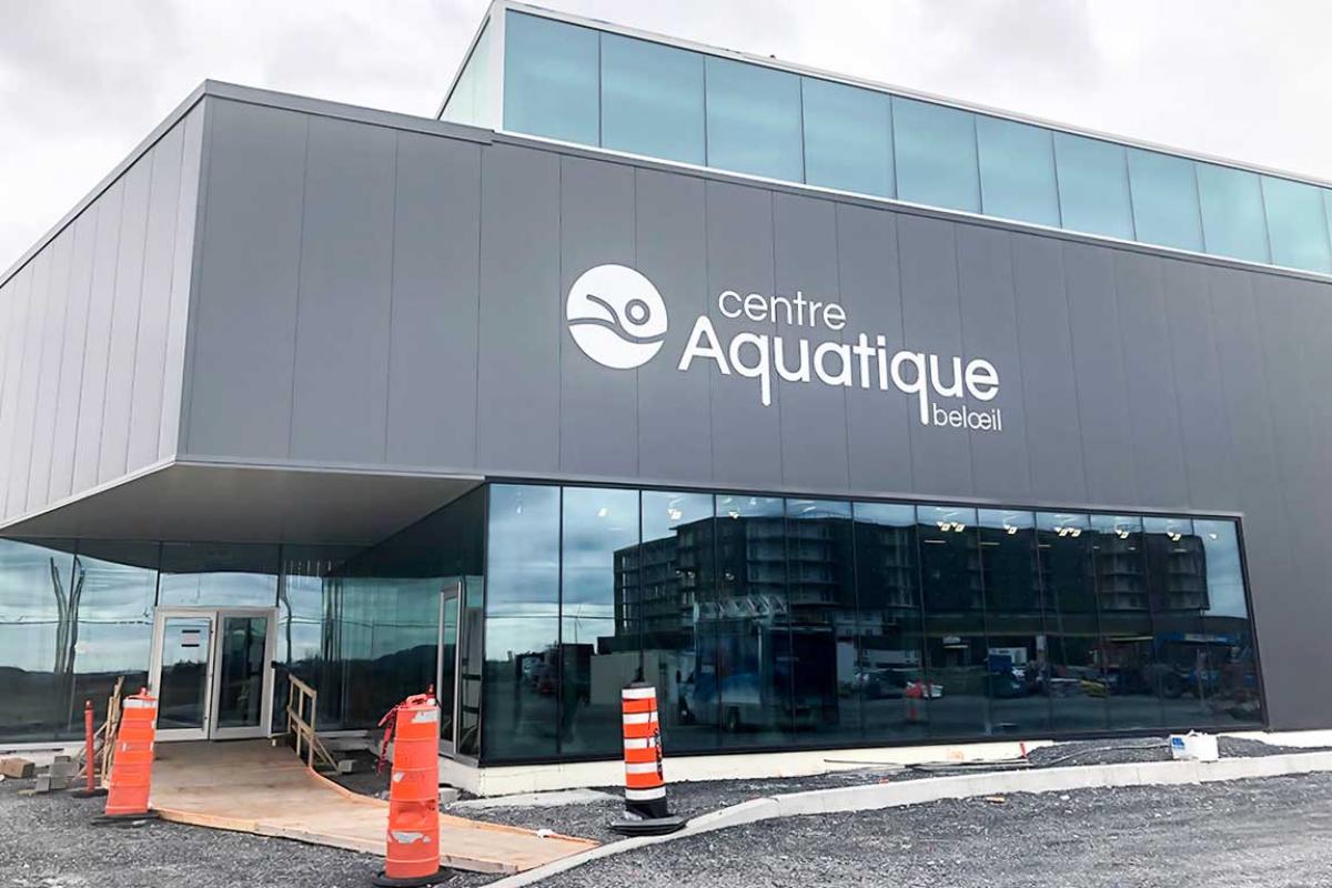 Le centre aquatique de Beloeil ouvre officiellement ses portes