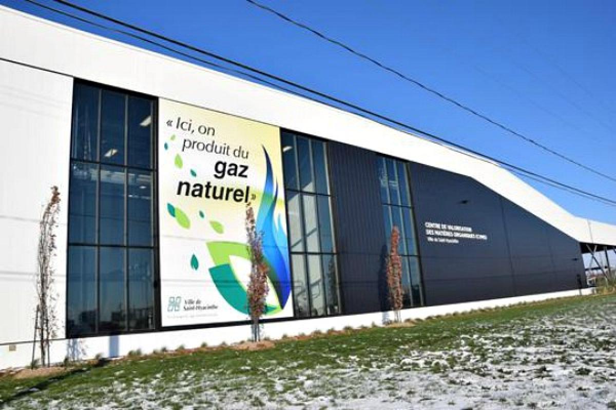 Saint-Hyacinthe : inauguration de l’usine de biométhanisation