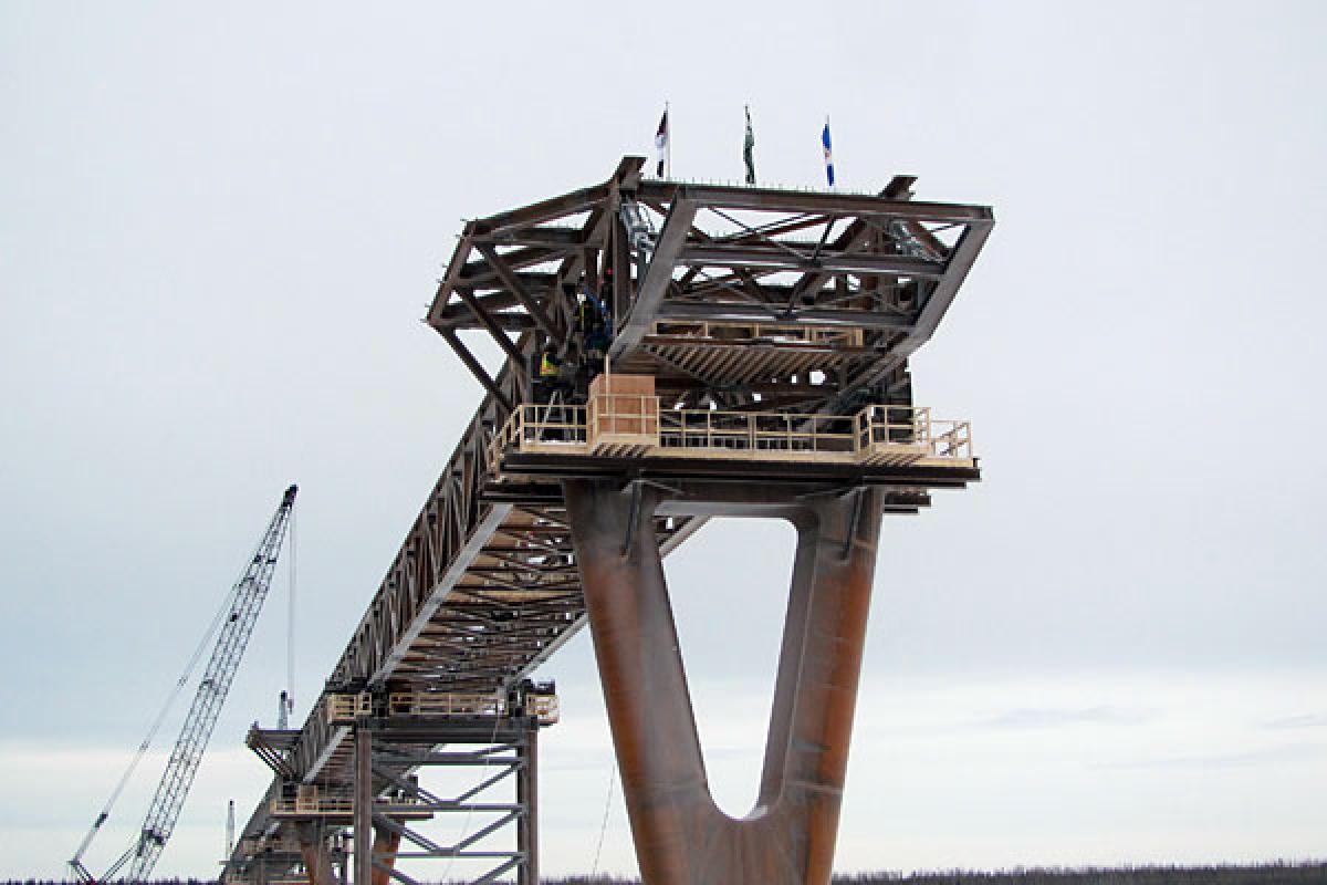 Le pont Deh Cho a été primé par l’ICCA en 2013. - Photo : Infinity Engineering