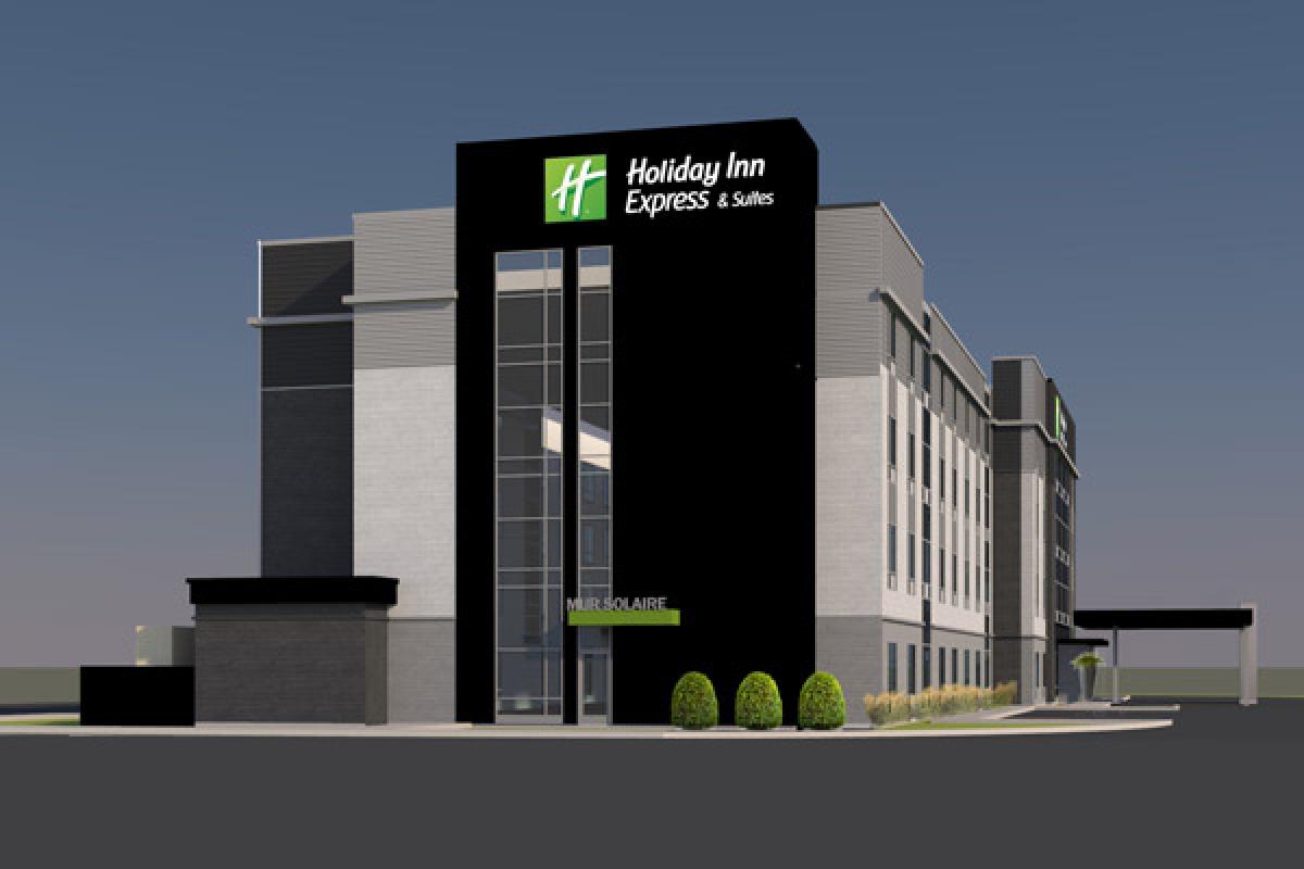Un bâtiment durable pour le Holiday Inn Express & Suites du District 55