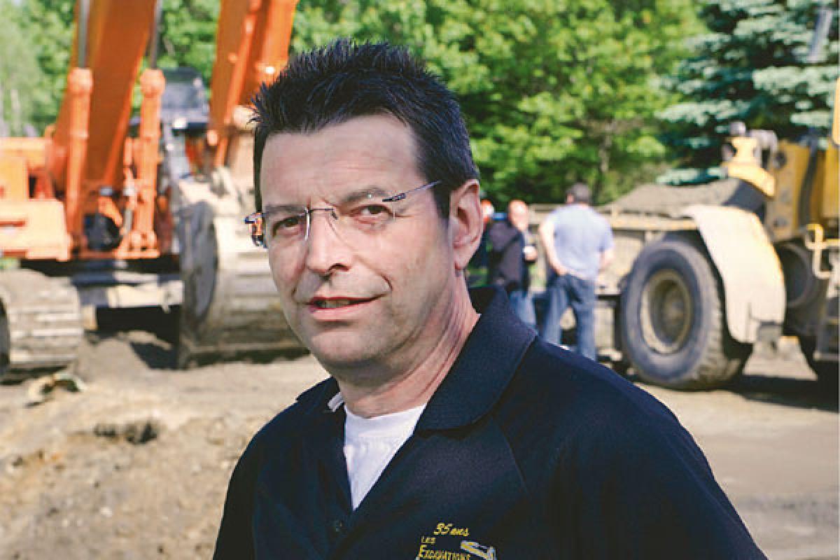 Daniel Lavoie, directeur de l’atelier mécanique chez Excavations Lafontaine - Ph