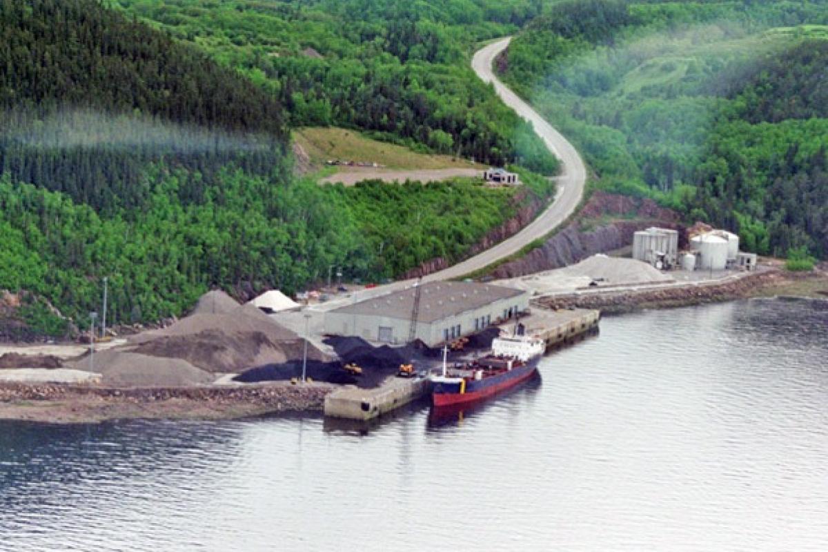 Le terminal de Grande-Anse à Saguenay