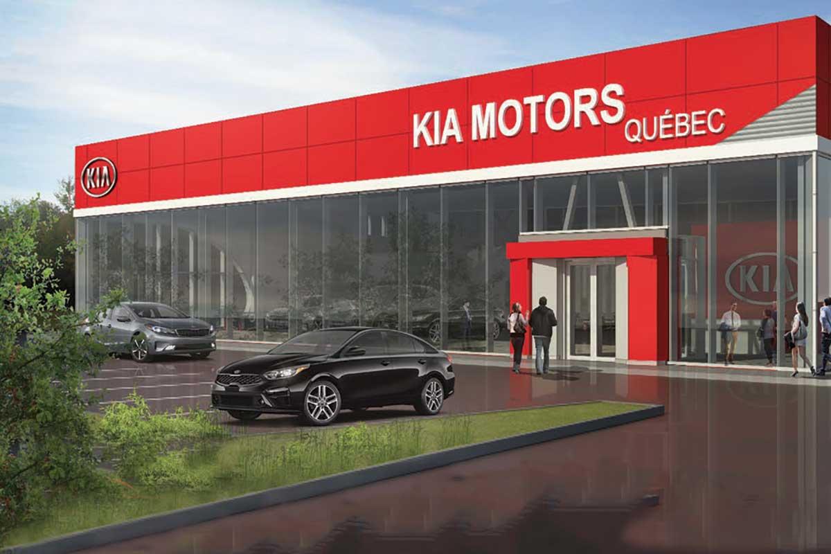 Kia Québec se fait construire un nouvel immeuble