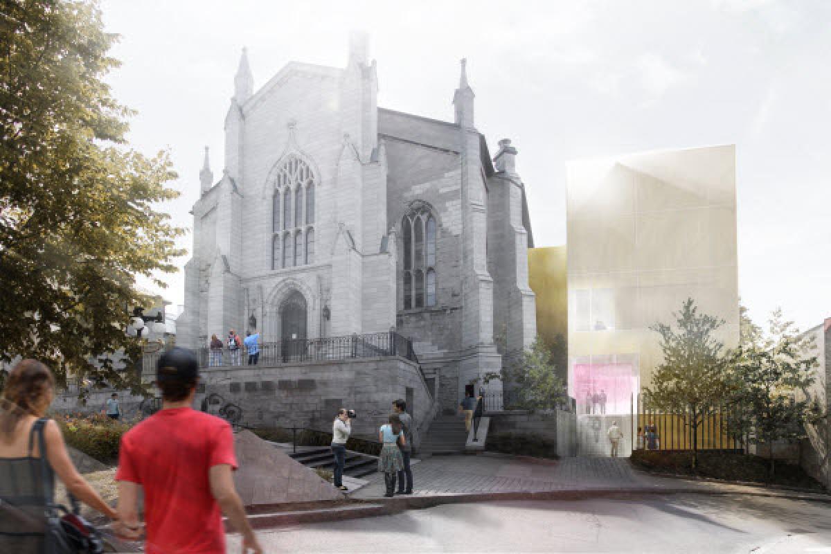 Vieux-Québec : transformation de l'ancien temple Wesley