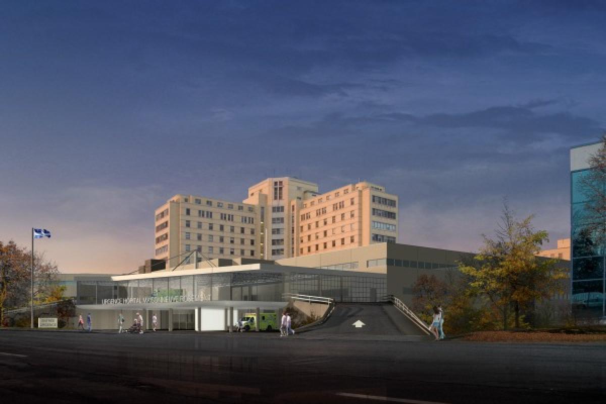 La nouvelle urgence de l’Hôpital Maisonneuve-Rosemont (HMR), réalisée au coût de