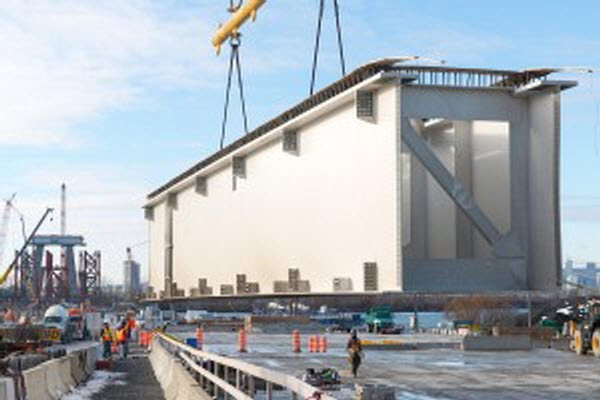 Nouveau pont Champlain : fin d’une étape cruciale