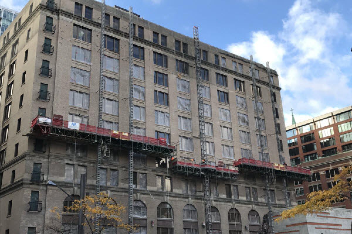 Réhabilitation de deux bâtiments à Montréal