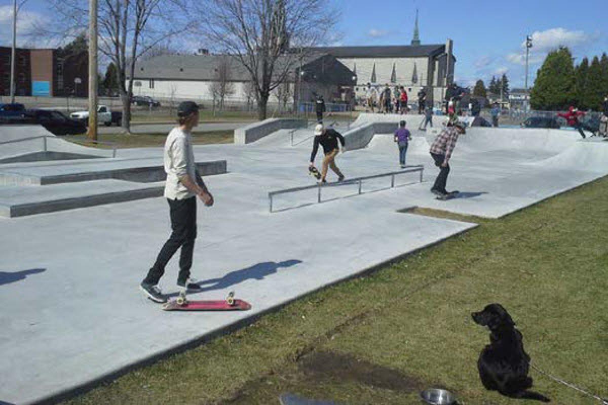 Shawinigan : aménagement d’un nouveau parc de planche à roulettes