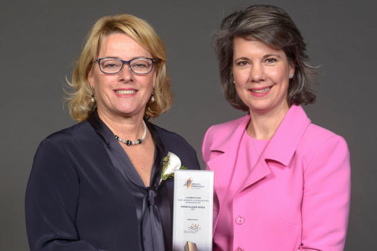 Marie-Claude Houle reçoit un prix Femmes d’affaires du Québec