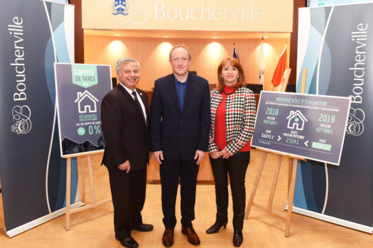 Boucherville adopte son budget 2019