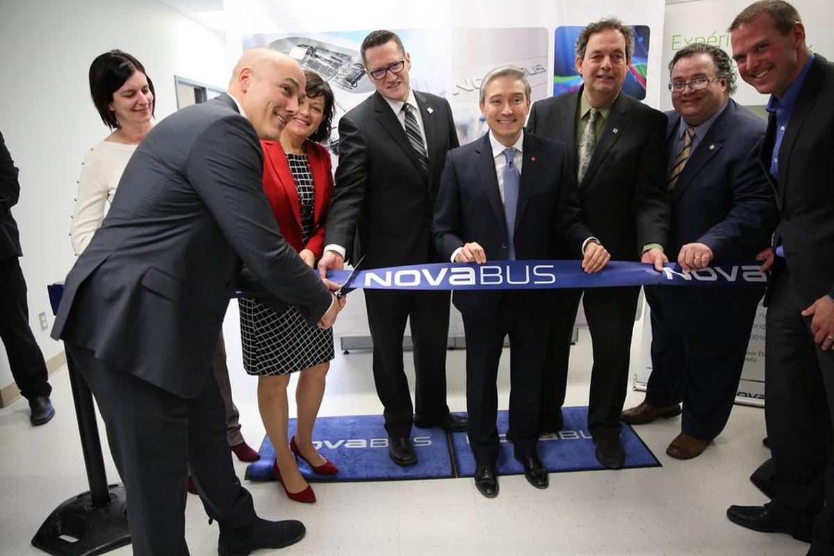 Nova Bus inaugure son Centre de développement