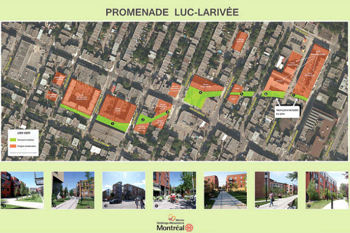 Hochelaga-Maisonneuve : inauguration de la promenade Luc-Larivée