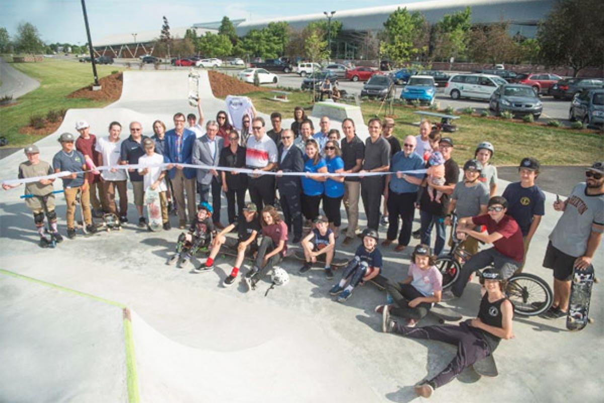 Saint-Hyacinthe : inauguration du Skate Plaza