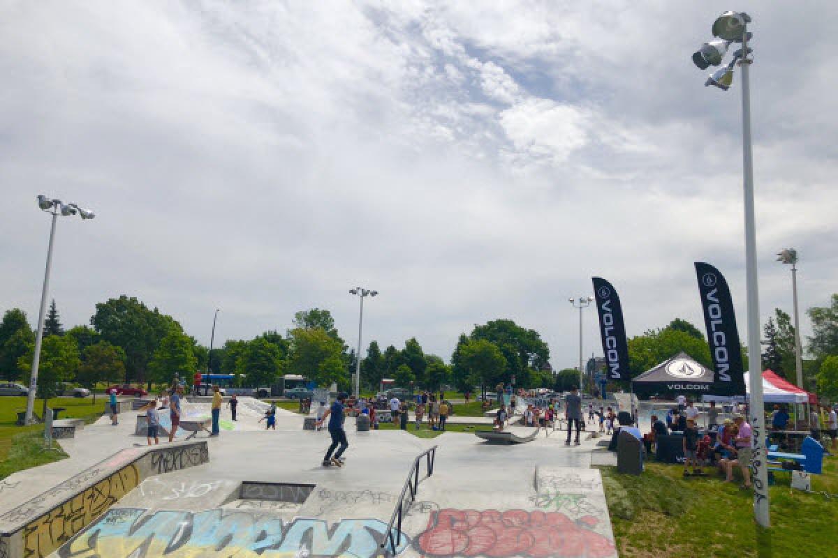 De nouvelles installations pour les skaters au parc Père-Marquette