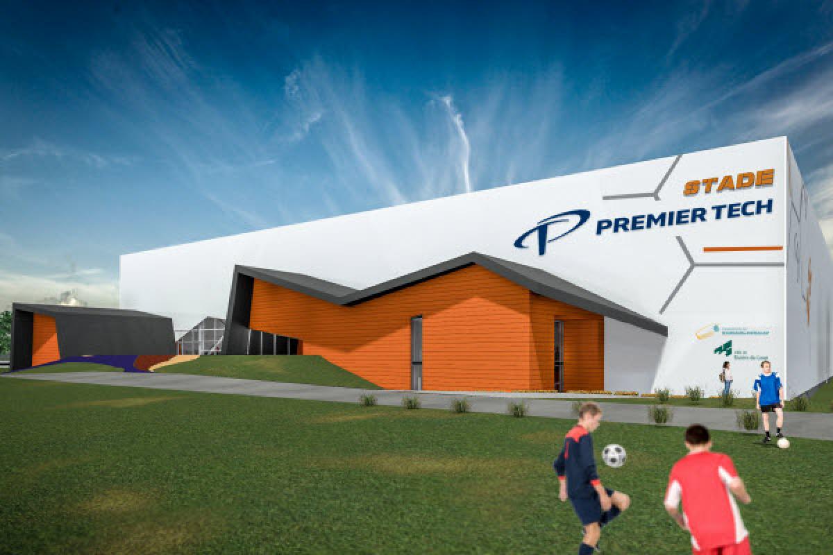 Rivière-du-Loup : Le stade Premier Tech sera prêt en octobre