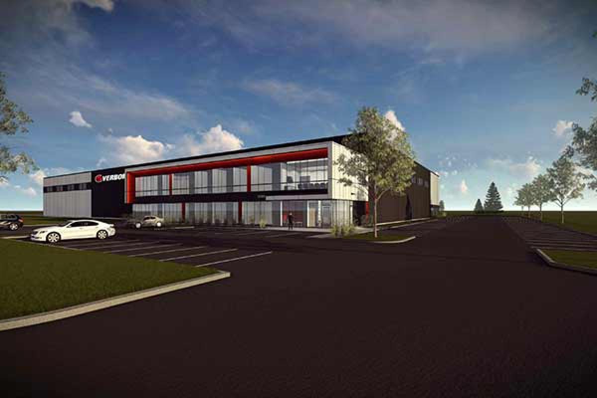 Construction d’une nouvelle usine pour Verbom à Sherbrooke