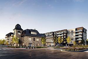Gatineau : un bâtiment patrimonial converti en complexe résidentiel. Crédit : Neuf architect(e)s 