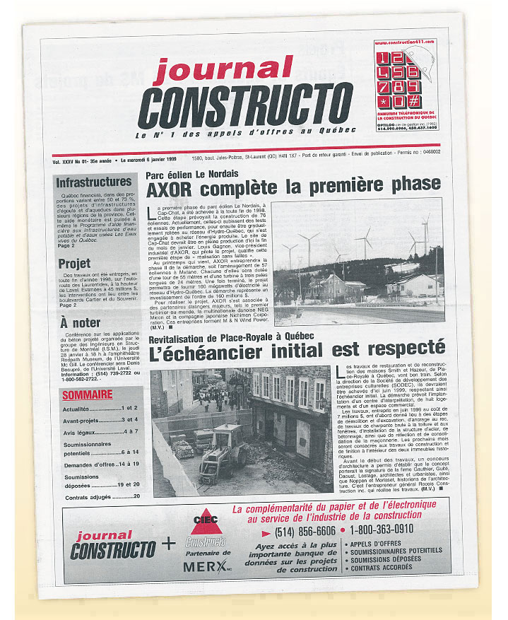 Journal Constructo 1999