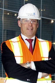 Alain Boilard, directeur général - développement du Campus MIL. Photo de René-Claude Senécal