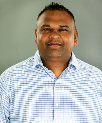 Allan Ramchatesingh Coordonateur de la logistique et des achats chez Newsam Construction. Photo : Sabrina Reeves Photography