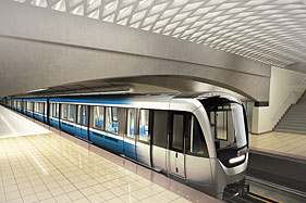 En plus de l’acquisition de nouvelles voitures, la STM poursuit la rénovation des infrastructures du métro. - Image de STM