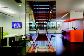 Design d’intérieur : Les bureaux d’Astral Média – Crédit Claude-Simon Langlois