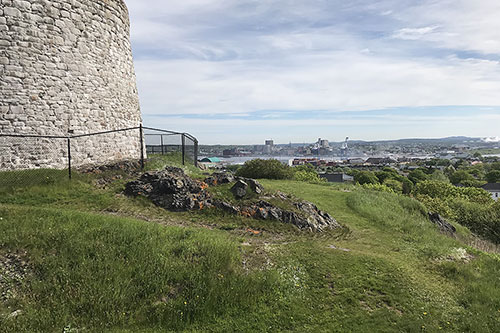 La Tour Martello-de-Carleton, dans la ville de St-Jean, au Nouveau-Brunswick, que l'entreprise s'affaire à restaurer - Photo fournie par le Groupe Atwill-Morin