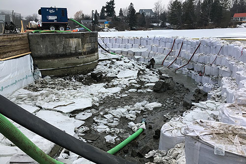 Chantier de l'entreprise à Kingston - Photo fournie par le Groupe Atwill-Morin