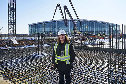 Nathalie Éthier, directrice de projet pour BAC - Photo de Claude Brazeau