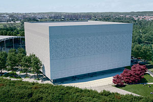 Le nouveau centre de Bibliothèque et Archives Canada : un BAC écolo et techno. Image : Bibliothèque et Archives Canada