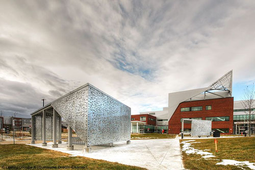 Nouveau complexe hospitalier de Baie-Saint-Paul. Crédit : AFG