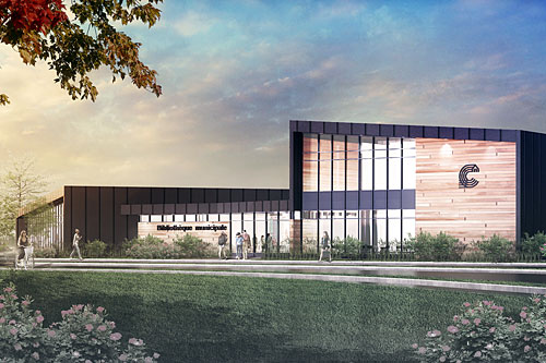 Une bibliothèque au gout du jour - Crédit : NEUF architect(e)s