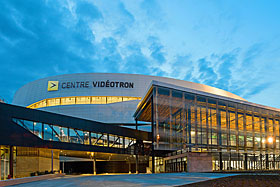 Le Centre Vidéotron, à Québec, a été conçu avec l'approche BIM - Photo de Ville de Québec
