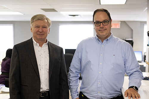 André Lessard et Jean-Philippe Guimont. Photo : Catherine Legault