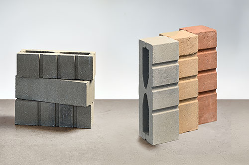 Une nouvelle gamme de briques faibles en carbone. Photo : NEUF architect(e)s