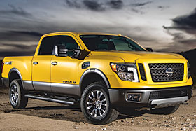 Le nouveau Nissan Titan sera livrable avec un V8 turbodiesel de Cummins. Photo de Nissan