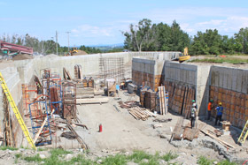Construction de la maison de soins palliatifs Le Chêne  - Photo de Communications Velpro
