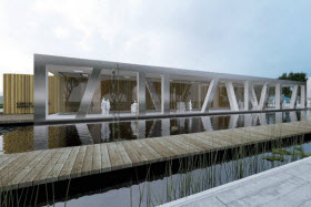 Centre d'arts Diane dufresne à Repentigny - Photo d'acdf architecture