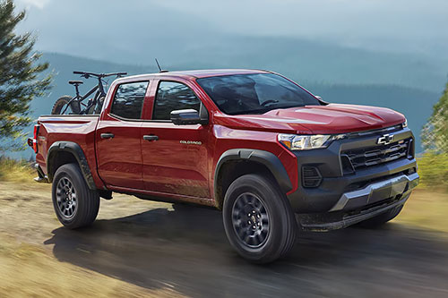 Le Colorado est la version intermédiaire des pick-up de Chevrolet. Photo : GM