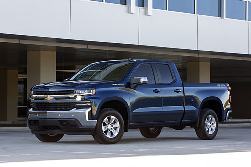 Le Chevrolet Silverado figure parmi les nouveautés à surveiller. Photo de GM