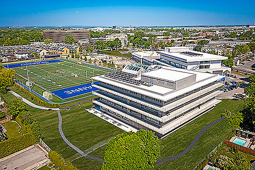 Le campus BCZ du Collège Sainte-Anne. Photo : JCB Construction