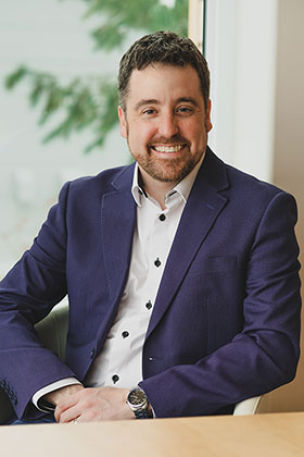 David Laliberté, professeur en maintenance industrielle, Cégep de l’Abitibi-Témiscamingue. Crédit : Dominic McGraw
