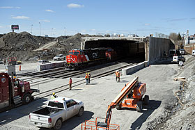 Un chantier complexe - Photo de MTMDET